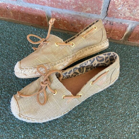 SPERRY TOP-SIDER KATAMA Espadrille Boat Shoe Sandal Size 5.5 - Picture 13 of 15